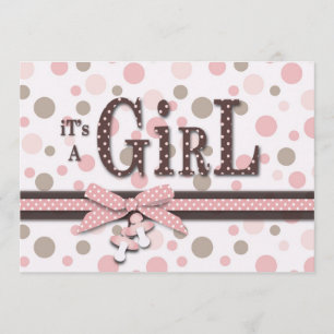 Girl Baby Shower Invitation
