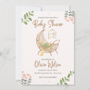 Girl Baby Shower Invitation