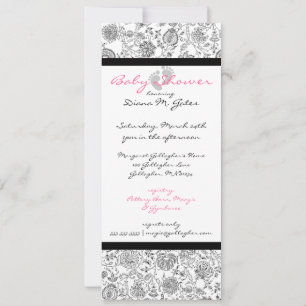 Girl Baby Shower Invitations