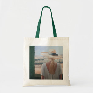 Girl back view Tuscany 2012 Tote Bag