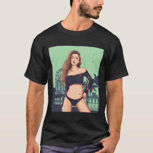 Girl Beach GTA V vibe T-Shirt