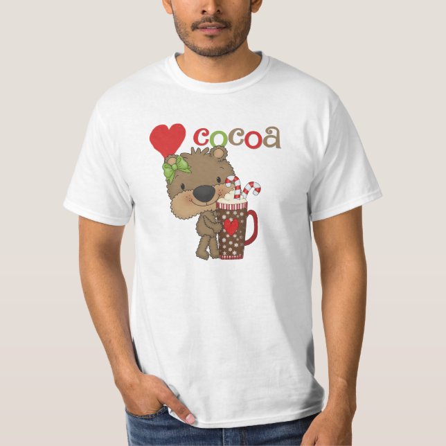 Girl Bear Cocoa Love T-Shirt (Front)