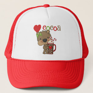 Girl Bear Cocoa Love Trucker Hat