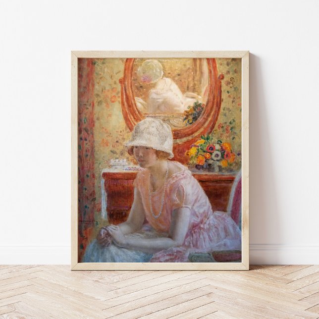 Girl Before a Mirror | Frederick Carl Frieseke Poster (Creator Uploaded)