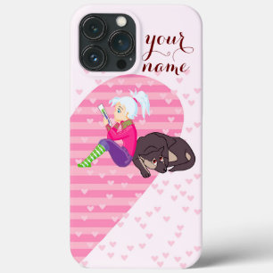 Girl Being in love iPhone 13 Pro Max Case