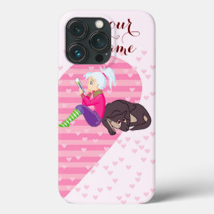 Girl Being in love iPhone 13 Pro Case
