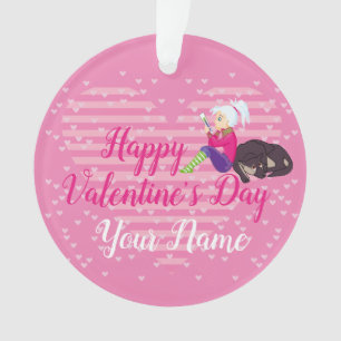 Girl Being in love  Ornament