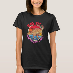 Girl Birthday I Big Sis I Parasaurolophus I Family T-Shirt