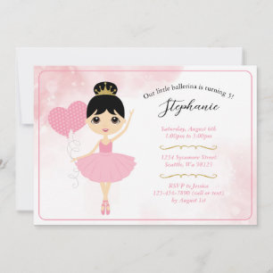 Girl Birthday Invitations