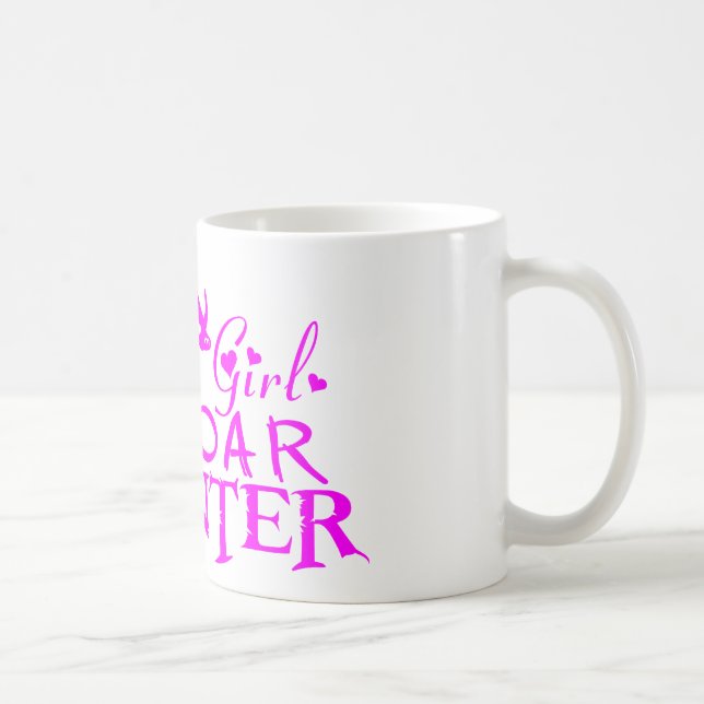 GIRL BOAR HUNTING COFFEE MUG (Right)