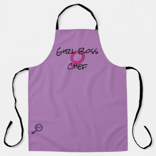 Girl Boss Chef Apron