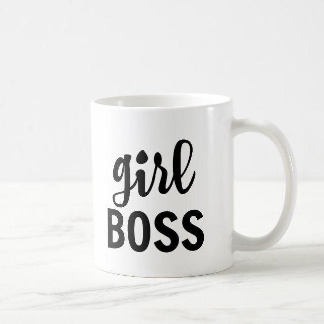Girl Boss Coffee Mug (Right)