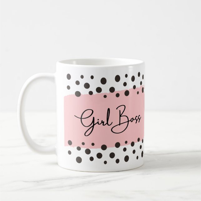 Girl Boss Coffee Mug (Left)