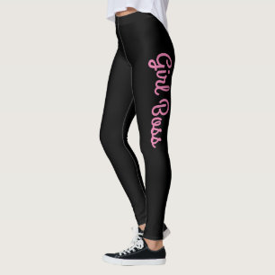 Girl Boss Customisable Leggings