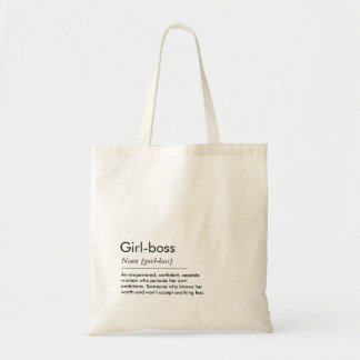 Girl Boss Definition Tote  Bag