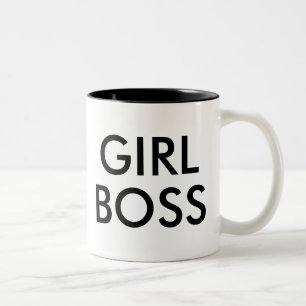 Girl Boss   Funny Humour Slogan Mug