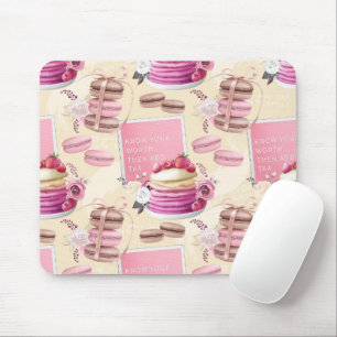 Girl Boss: Know Your Worth, Then Add Tax  Mouse Pad