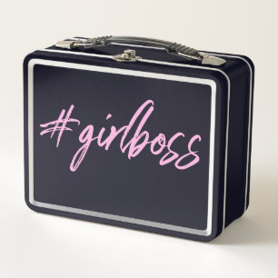 Girl Boss Lunch Box   Make Up Storage Box