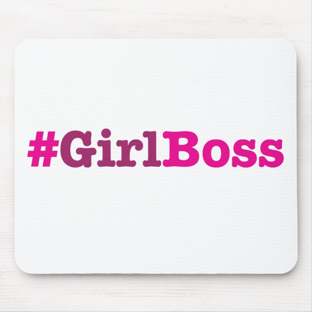 Girl Boss Merchandise Mouse Pad (Front)