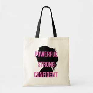 Girl Boss Pink Black Tote Bag