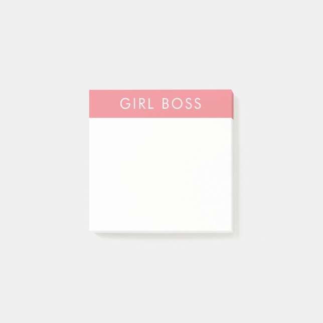 GIRL BOSS POST-IT NOTES (Front)