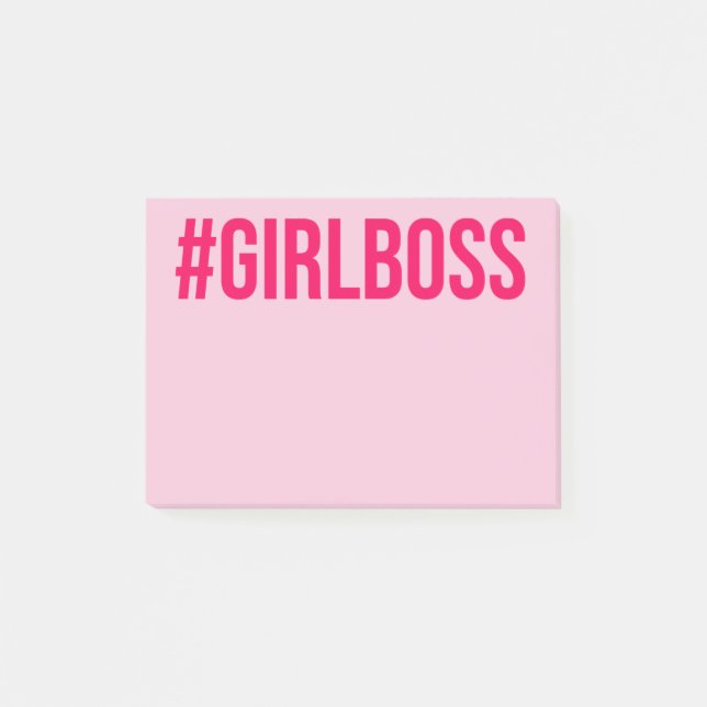 Girl Boss Post Its Post-it Notes (Front)