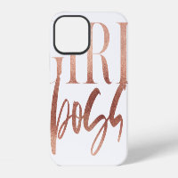 Girl Boss | Rose Gold Black Text |