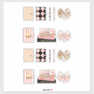 Girl Boss Women High Fashion Planner Decals