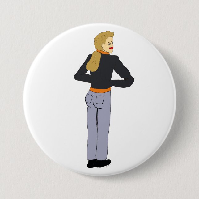 girl button (Front)