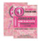 Girl Camo War Birthday Party Invitations
