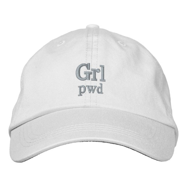 Girl Cap pwd (Front)