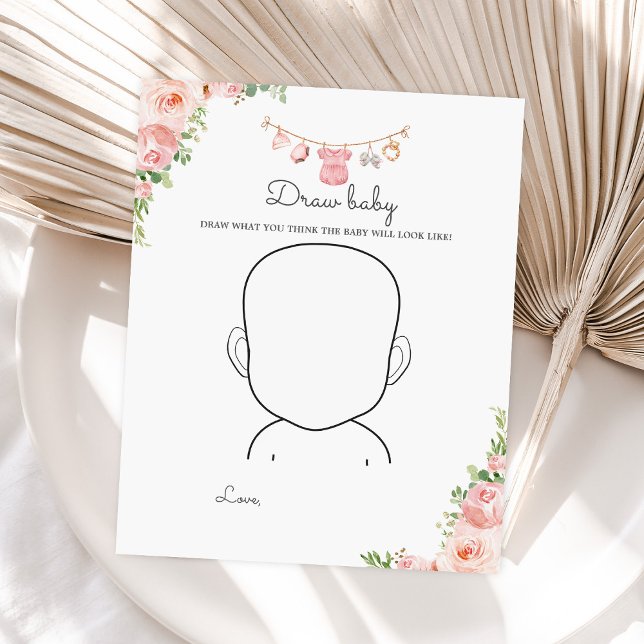 Girl Clothes Baby Shower Draw baby game (Creator Uploaded)