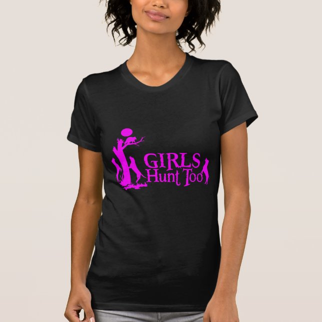 GIRL COON HUNTING T-Shirt (Front)