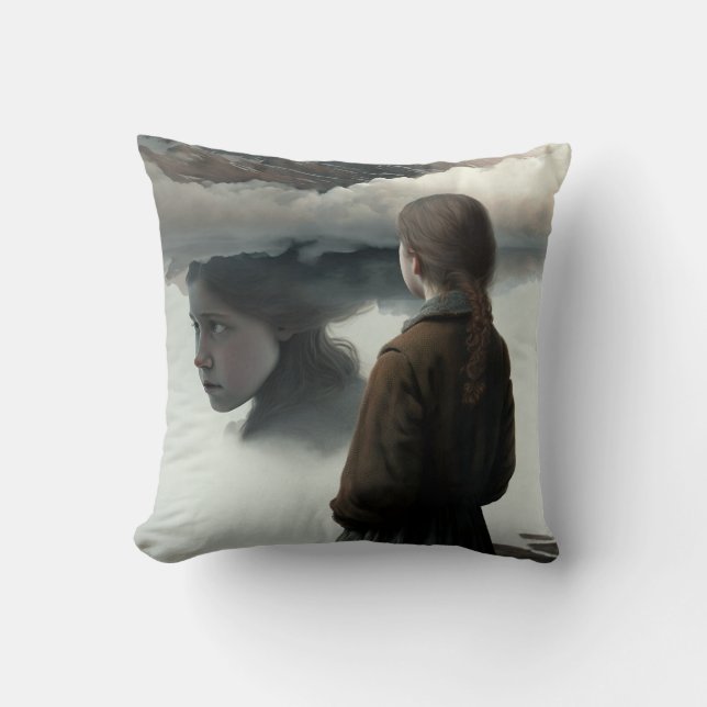 girl cushion (Front)