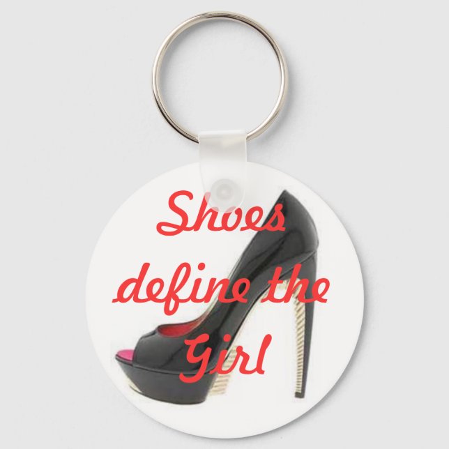 Girl Definition Key Ring (Front)