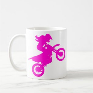 Girl Dirt Bike Coffee Mug