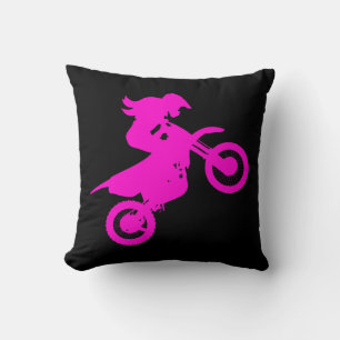 Girl Dirt Bike   Cushion
