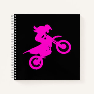 Girl Dirt Bike Notebook