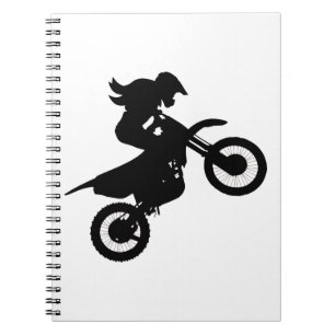 Girl Dirt Bike   Notebook