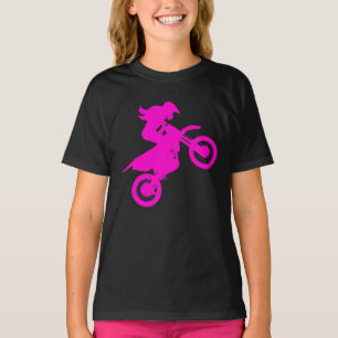 Girl Dirt Bike  T-Shirt