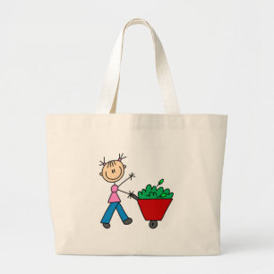 Girl Doing Yardwork Bag