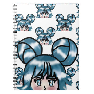 Girl drawing notebook