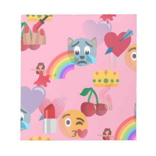 girl emoji notepad