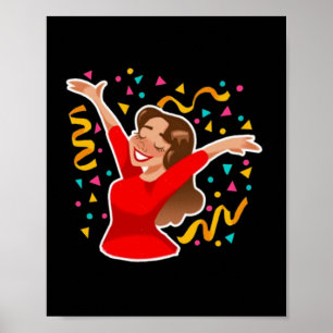 Girl Empowerment Sticker  Poster