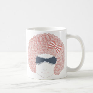 girl face mug