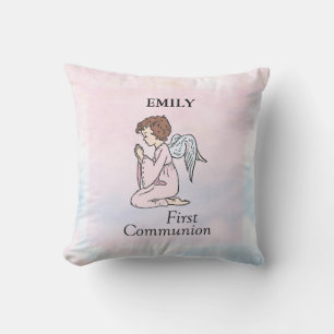 Girl, First Communion Angel Cushion
