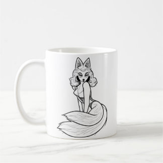 Girl fox mug