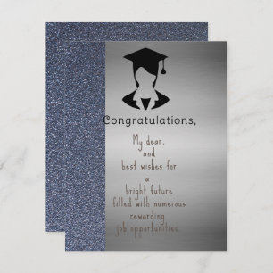 Girl friend's graduation  card