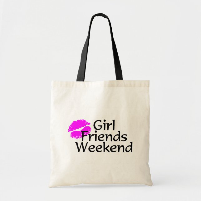 Girl Friends Weekend Tote Bag (Front)