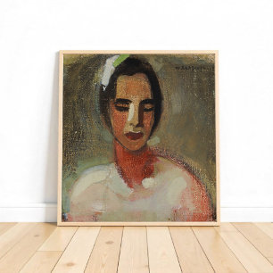 Girl from California, Helene Schjerfbeck Poster